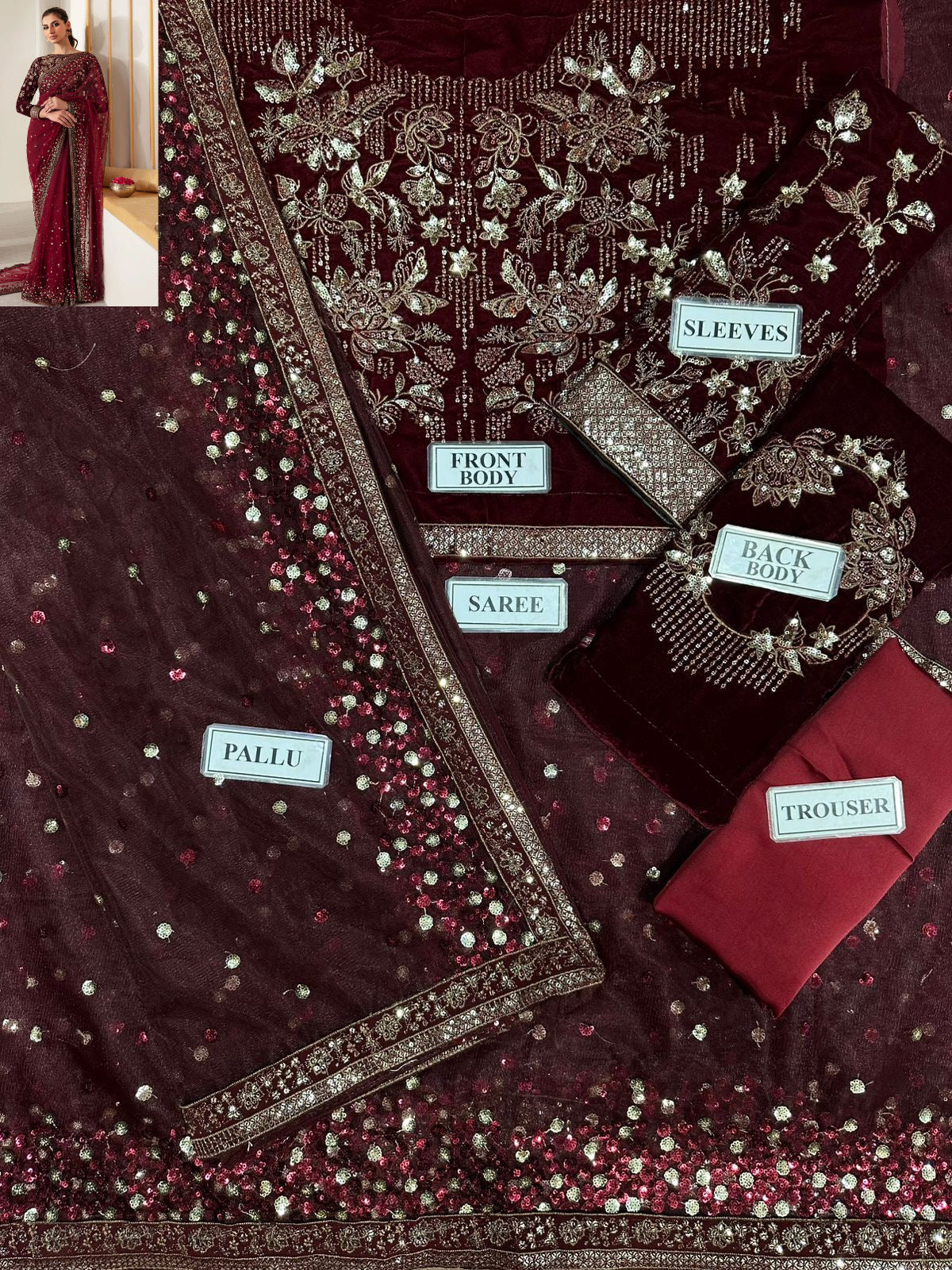 JAZMIN SAREE 2024